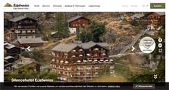 Desktop Screenshot of hoteledelweiss.ch